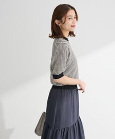 Green Parks ・ｓｗｉｎｇ　ｂｙ　マルチカラージャカードニット