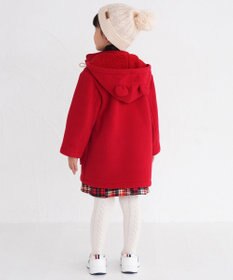 MIKI HOUSE HOT BISCUITS 【80-120cm】 フリースボンディング ダッフルコート
