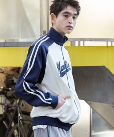 WEGO 【ユニセックス着用ITEM】ラグランライントラックジャケット