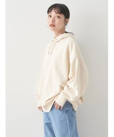 earth music&ecology スウェットルーズパーカー