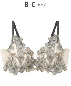 AMPHI ブラジャー ふっくらまる胸キープ 脇高設計 脇・背中スッキリ【Hold Day Bra】 BYJ311 アンフィ／ワコール