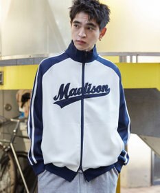 WEGO 【ユニセックス着用ITEM】ラグランライントラックジャケット