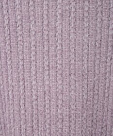 earth music&ecology 透かしベロアモールプルオーバー