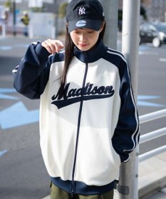 WEGO 【ユニセックス着用ITEM】ラグランライントラックジャケット