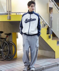 WEGO 【ユニセックス着用ITEM】ラグランライントラックジャケット