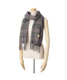 MOONBAT WEB限定【洗える】ミエル (miel) カシミヤ100％ チェックマフラー