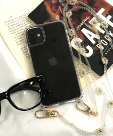 WEGO ストラップホール付きクリアiphoneケース