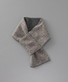 AURORA WEB限定 ウールニット リバーシブル マフラー