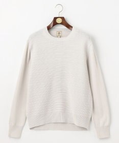 J.PRESS MEN ドライコットン シャドーボーダーニット