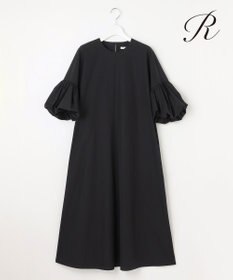 23区 【R(アール)】THOMAS MASON ボリュームスリーブ ワンピース ブラック系
