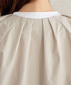 Tiaclasse 【洗える】チュールフリルタックブルゾン