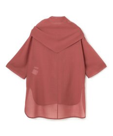 BEIGE， MOYE / スカーフ付き ハーフスリーブブラウス