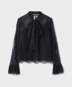GRACE CONTINENTAL レースボウタイブラウス