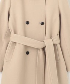 組曲 ライトビーバー トレンチライク ロングコート