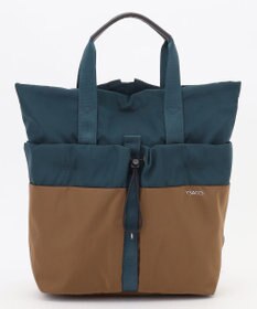 Y'SACCS ドローストリング コンビカラーリュックサック