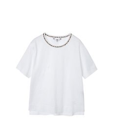 DAKS ミニハウスチェック襟 Tシャツ