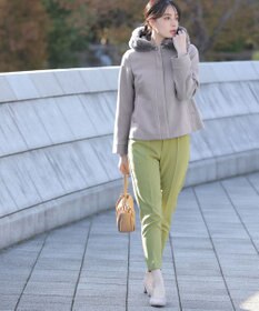 Tiaclasse L 【ダブルストレッチ・洗える】テーパードパンツ