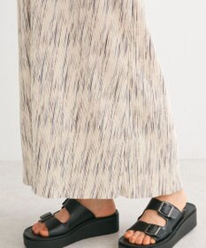 Green Parks ・ＥＬＥＮＣＡＲＥ　ＤＵＥ　フロントＺＩＰプリーツワンピ