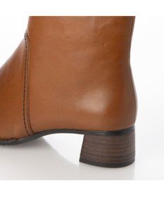 ing <ing>【WEB限定】スクエアトゥショートブーツ