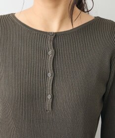 CRAFT STANDARD BOUTIQUE ヘンリーネック袖フレアプルオーバー