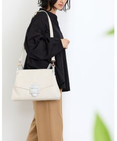 MioFIRANO バックル付きフラップトートバッグ 2WAY　FIRANO フィラノ