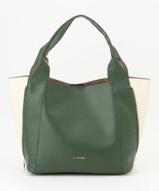 LA BAGAGERIE コンビカラー　ライトウェイトトート