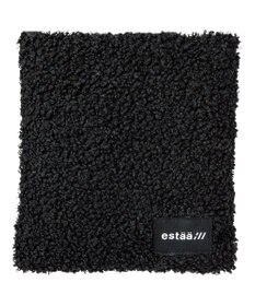 MOONBAT estaa ダウンマフラー 無地ボア／手洗い可／ポケッタブル