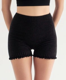 Wing あったかオーバーパンツ マシュマロ糸を使用 ここちよいフィット感 軽いはきごこち 1分丈 毛パン 秋 冬 ER0615 ウイング／ワコール