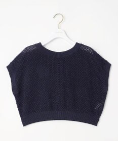 ANY SIS 【貴島明日香さんコラボ・3点セット】メッシュ ニット×キャミ ワンピース