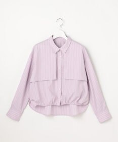 ANY SIS クロップドヨークハオリ シャツ