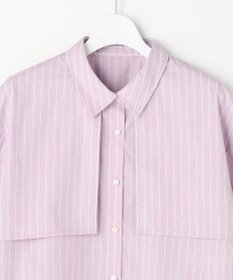 ANY SIS クロップドヨークハオリ シャツ