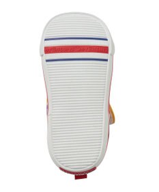 MIKI HOUSE HOT BISCUITS 【14-16cm】 ロゴ総柄 セカンドベビーシューズ