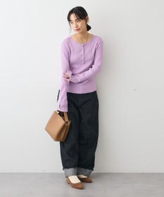 CRAFT STANDARD BOUTIQUE ヘンリーネック袖フレアプルオーバー