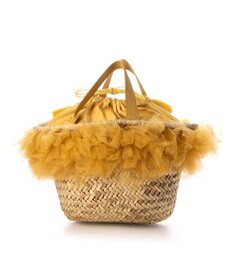 UNBILLION カカトゥ kakatoo / チュールフリンジカゴバッグ