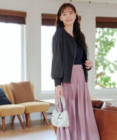 Tiaclasse 【洗える】チュールレースソフトダンボールジャケット