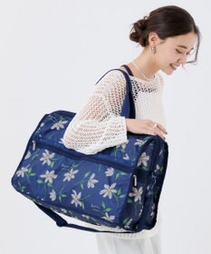 LeSportsac DELUXE LG WEEKENDER/フローラルブルームズネイビー