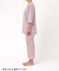 tsumori chisato SLEEP ツモリチサト パジャマ 7分袖 長袖 8分丈 綿100%(本体) 天竺素材 レディース UDT259 /ワコール