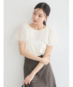 earth music&ecology チュールレイヤードプルオーバー