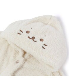 Mother garden あったか 袖なしケープ 《しろたん＆羊》レディース フリーサイズ