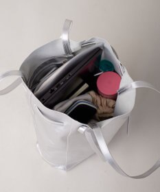 J.PRESS LADIES 【A4サイズ収納可】レザー トート バッグ