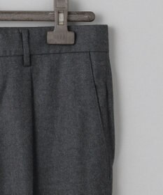 GOTAIRIKU 【保温性/ストレッチ/シワになりにくい】サキソニーストレッチパンツ（１タック）