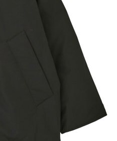 earth music&ecology フーデットパファーコート