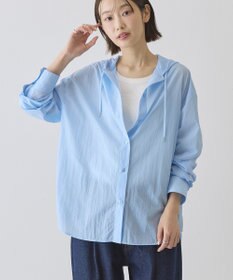 AMERICAN HOLIC ナイロンフーディーシャツ