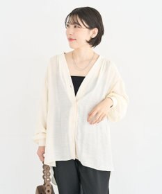 Green Parks リブドッキングシアーシャツ