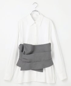 #Newans ビスチェレイヤーシャツ