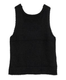 earth music&ecology フェザーUネックニットベスト