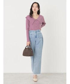 earth music&ecology ２ｗａｙビッグカラーニットプルオーバー