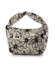 UNBILLION カシュカシュ cache cache / フラワー＆アニマル柄ワンハンドルバッグ