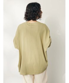 CRAFT STANDARD BOUTIQUE シルケット天竺　フロントギャザーＢＩＧ　Ｔｅｅ　Ｌ／Ｓ