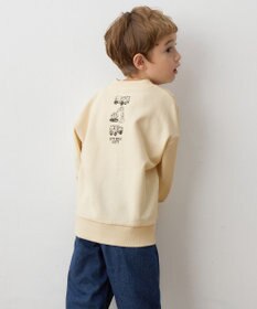 ANY KIDS 車プリント 裏毛トレーナー